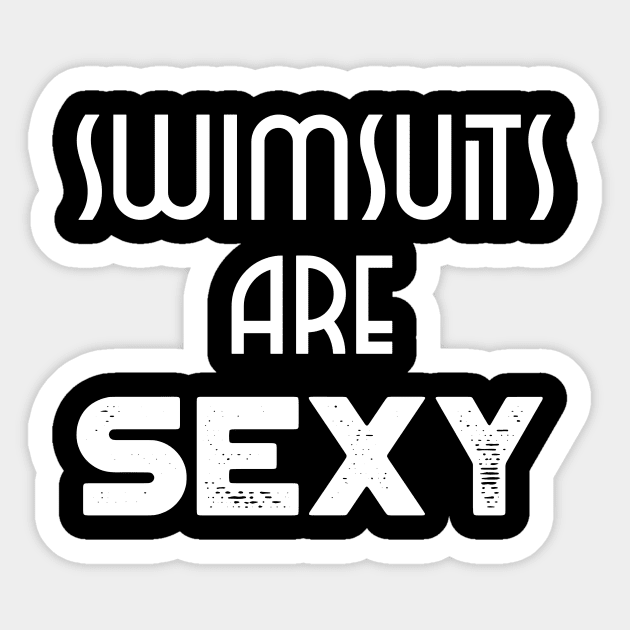 swimmers humor, fun swimming, quotes and jokes v14 Sticker by H2Ovib3s